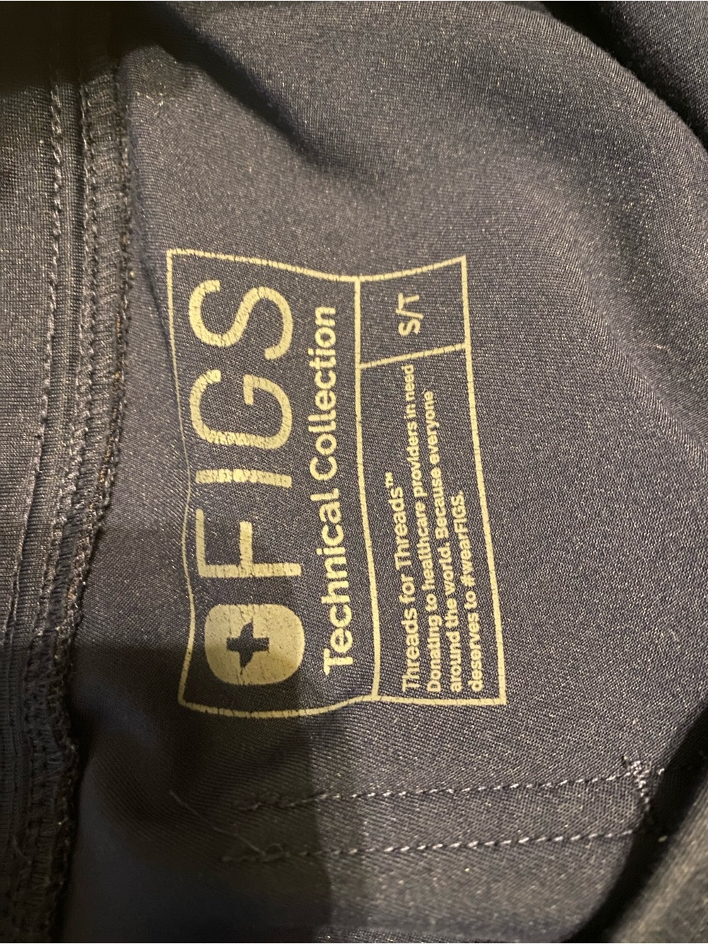 Figs Tech Collection Joggers Navy - Picture 2 of 5